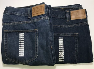 New, North Canyon Traders Heavyweight Men's 5-Pocket Jeans, 40Wx32L, 2 pair lot - Picture 1 of 2