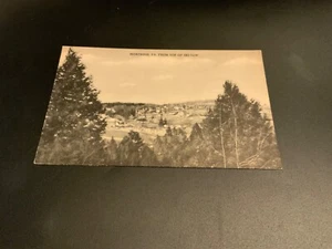 Montrose, PA. ~ From Top Of Ski -Tow - Unposted Antique Postcard - Picture 1 of 2