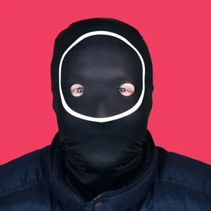 Tintenfischspiele Kreis 3D-Effekt Gesichtshaut Lycra Stoff Halloween Gesichtsmaske - Bild 1 von 1