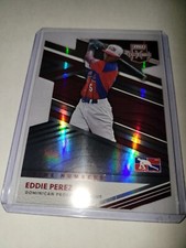 2020 panini elite extra edition Prime Members #195 Eddie Perez Die Cut 18/50