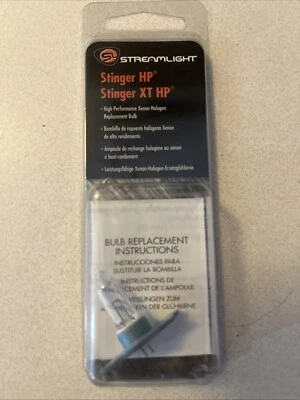New Streamlight Xenon Replacement Bulb Fits Stinger HP and Stinger XT HP 78915 - Image 1 of 2
