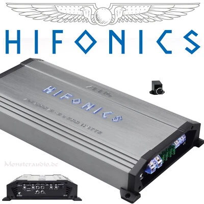 Hifonics 1000 Watt RMS 2-Kanal-Verstärker KlasseA/B ZXE1000/2 Zeus Auto Endstufe