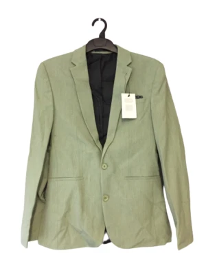 ASOS Súper Flaco Traje Chaqueta En Verde Claro Talla 91.4cm DH012 RR 14 - Imagen 1 de 4