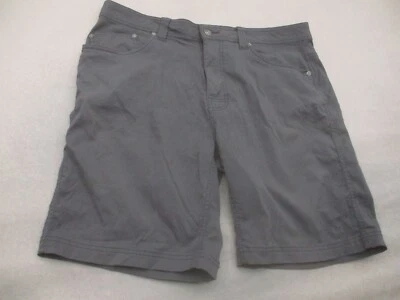 Prana Size 36 Mens BLK Zip Fly Pockets Nylon Outdoor Chino Hiking Shorts 758 - Image 1 of 4