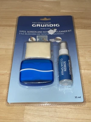 Grundig 3tlg. Set, Cleaner kit Bildschirm+ Tastatur,ungenutzt - Bild 1 von 3