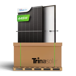 36x Trina Solar Vertex S+ 445W Glas-Glas TSM-445NEG9R.28 Black Frame Palette - Bild 1 von 4