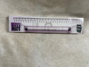 Vintage All Purpose Desk Mate Ruler Compass Protractor T-Square-Original NIB - Picture 1 of 3