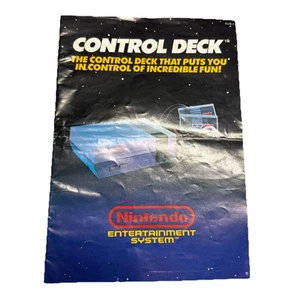 1988 1989 Nintendo NES Control Deck Instruction Manual - Picture 1 of 1