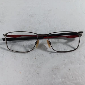 Pair Of Oakley OX3217-0353 Satin Brushed Chrome Prescription Eyeglass Frames - Picture 1 of 7