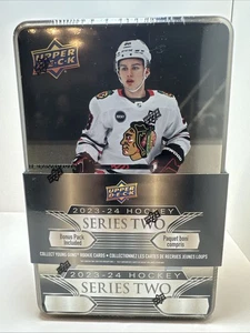 2023-24 Upper Deck Hockey Series Two Tin Factory Sealed  - Picture 1 of 3