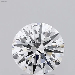 1.39ct Round Brilliant Cut Lab-grown Diamond IGI Certified E Colour SI2 Clarity - Picture 1 of 5