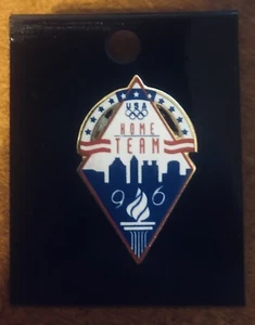 Atlanta 1996 Sommer Olympia Pin Team USA 🙂 Heimteam City Diamantform NEU - Bild 1 von 1
