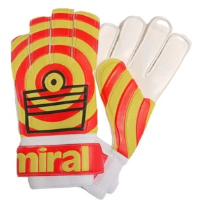 Guantes de portero de fútbol de palma plana tradicionales Admiral Sports AGK-17 - Imagen 1 de 64