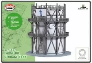 N Scale Model Power LARGE OIL TANK Kit #1567 - Picture 1 of 1