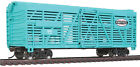 Walthers Trainline HO Scale 40' Stock/Cattle Car New York Central/NYC Jade Green