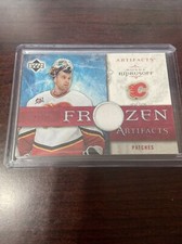 2007 Upper Deck Artifacts Frozen Patches Miikka Kiprusoff Flames