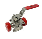 Worcester Controls Flowserve WK706666TFMTTC Stainless Steel Ball Valve 500 CWP