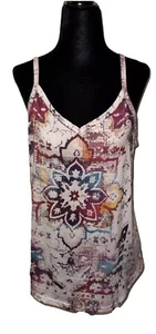 Large Polyester Multicolor Pullover Sleeveless Tank Top - Picture 1 of 5