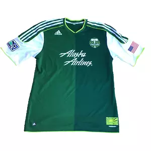 Adidas Men’s 2XL Portland Timbers Jersey MLS Adidas No Pity PDX #9 Boyd Green - Picture 1 of 12