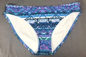 Badgley Mischka Bikini Bottoms Multi-Color Size 10 NWT - Picture 1 of 6
