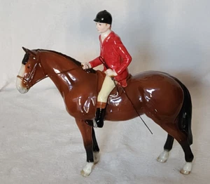 John Beswick Huntsman on Horseback Rare Brown Gloss Limited Edition No. 4/250 - Picture 1 of 21
