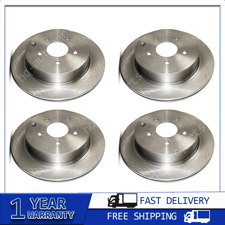 Centric передние + задние тормозные диски 4 шт подходит для Lexus LS460 - Изображение 1 из 4