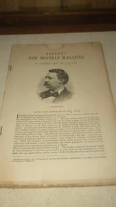 Harpers Magazine 1881 - Picture 1 of 5