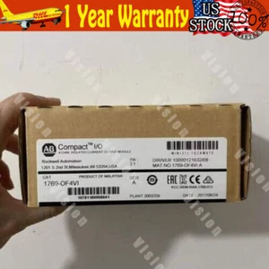 AB 1769-OF4VI SER A CompactLogix 4 Pt A/O Voltage Module US Free Tax - Picture 1 of 6