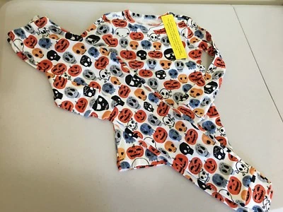 NUEVO CON ETIQUETAS Gymboree Halloween Máscaras Gimmies Pijama Set Niño 10,12,14 Foto 1 de 2