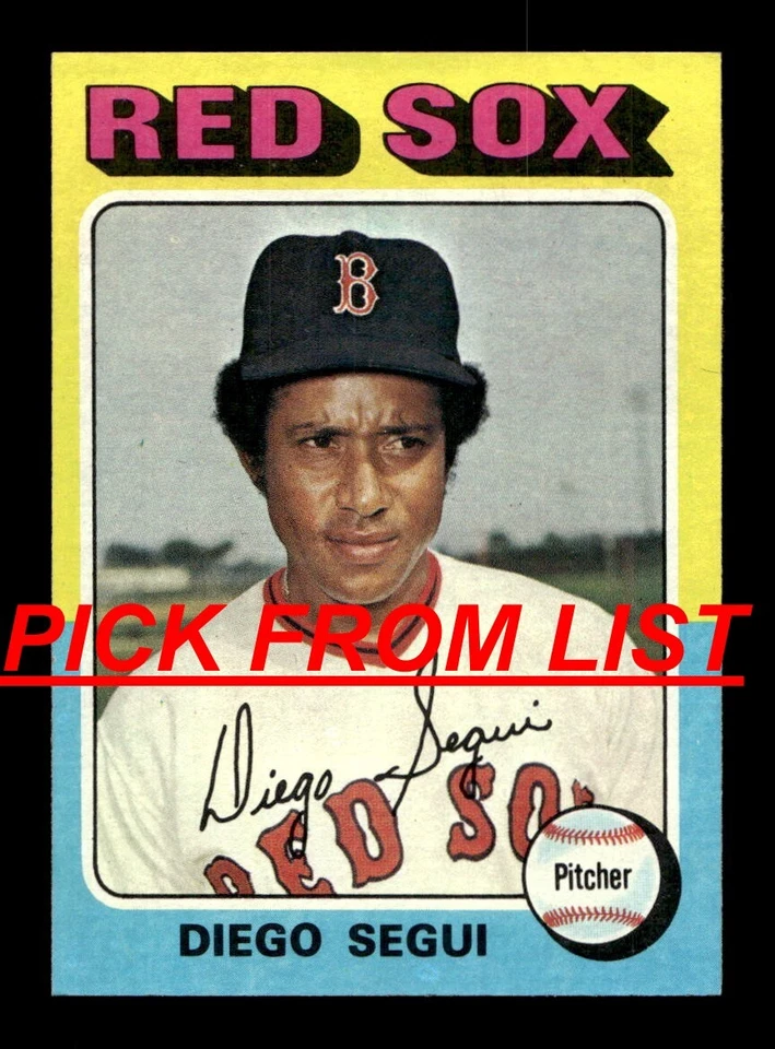 1975 Topps 6-247 EX/EX-MT Pick From List All PICTURED uu2 - Image 1 of 1