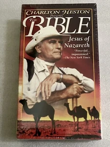The Bible - Jesus of Nazareth ( VHS, 1993 ) NEW SEALED - Picture 1 of 2