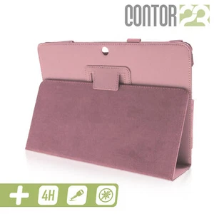 Schutzhülle, Tasche mit matte Folie in ROSÉ für 10.1" Samsung Galaxy Tab 2 - Bild 1 von 5