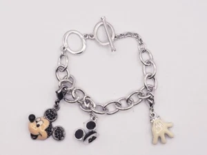 DISNEY Mickey Mouse charm BRACELET - Picture 1 of 3