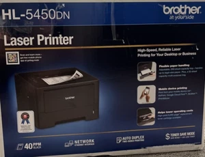 NUEVA impresora láser monocromática para grupo de trabajo Brother HL-5450DN - Imagen 1 de 1