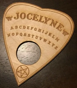 Planchette in legno con il tuo nome su di esso | Incisione personalizzata personalizzata - Foto 1 di 5