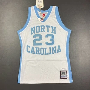100% Authentic Michael Jordan Mitchell & Ness 83 84 UNC Tar Heels Jersey 40 M - Picture 1 of 9