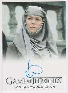 Game of Thrones: Legends of the Realm Hannah Waddingham Autograph Septa Auto - Picture 1 of 2