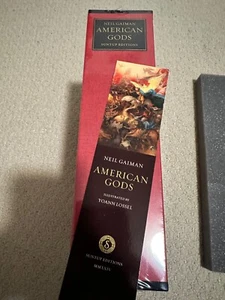Suntup Edition American Gods Signed by Neil Gaiman and Yoann Lossel Brand New - Picture 1 of 7