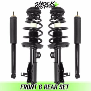 Front Complete Strut Rear Shocks for 2013-2015 Chevrolet Malibu FWD - Picture 1 of 4
