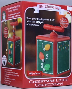 Mr. Christmas Christmas Light Countdown-Turn Tree Lights On/Off With Music NIB - Picture 1 of 2