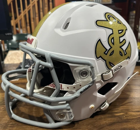 2011 ARMY NAVY MIDSHIPMEN Riddell SPEED 360 Full Size Football Custom Helmet Cover