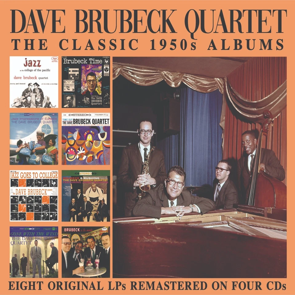DAVE BRUBECK New Sealed Ltd Ed 2024 BEST OF THE 1950s 4 CD BOXSET Foto 1 de 1