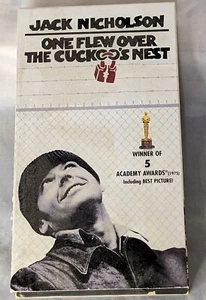 One Flew Over the Cuckoos Nest (VHS, 2001) - Picture 1 of 4