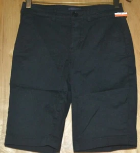 NYDJ Bermuda Shorts Color Black Size 00 Style MTST3766 - Picture 1 of 4