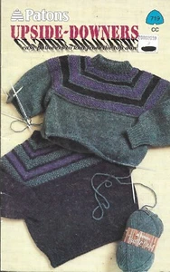 Upside-Downers (sweaters) - Knitting Instruction Booklet - Foto 1 di 4