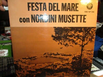 50s Festa Del Mare con NORDINI MUSETTE LP Colonial 216 Italian VG+/NM - Image 1 of 3