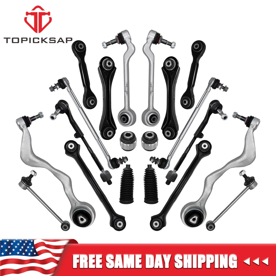Kit de 20 piezas de brazo de control delantero trasero para BMW E90 E91 E92 128i 135i 328i 335i Foto 1 de 4
