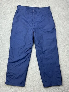 VINTAGE Cabelas Goretex Pants Mens 40 Blue Thinsulate Snow Ski Hunting NWT - Picture 1 of 17