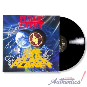 Public Enemy Signed Autographed Vinyl LP "Fear of a Black Planet" PSA/DNA Authen - Picture 1 of 2