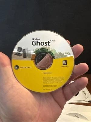 Symantec Norton Ghost 2003 for Windows PC Software Utility Imaging - Image 1 of 3